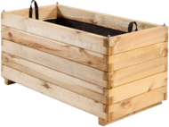 BAC PROFOND RECTANGLE PIN 100x50x50cm CONTENANCE 167 L - CLASSE 3 + GEOTEXTILE BAC PROFOND RECTANGLE PIN 100x50x50cm CONTENANCE 167 L - CLASSE 3 + GEOTEXTILE